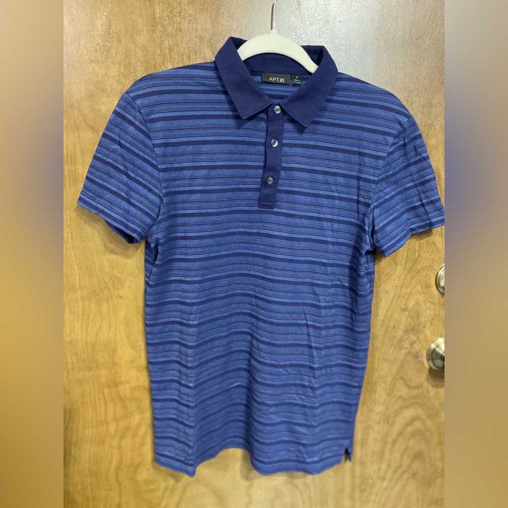 APT.9 Striped Polo Shirt